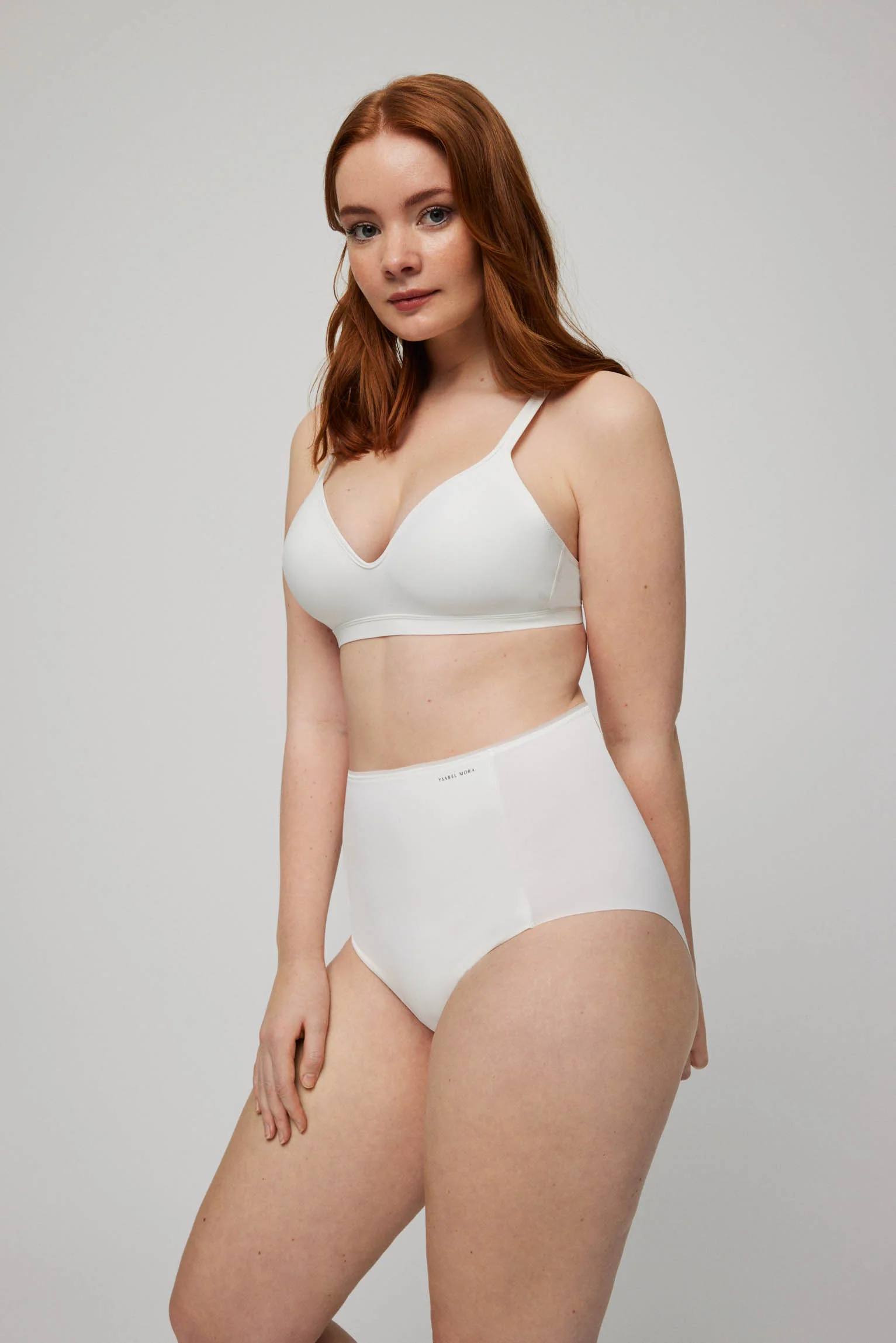 Culotte de contrôle moulante blanche - Image 3
