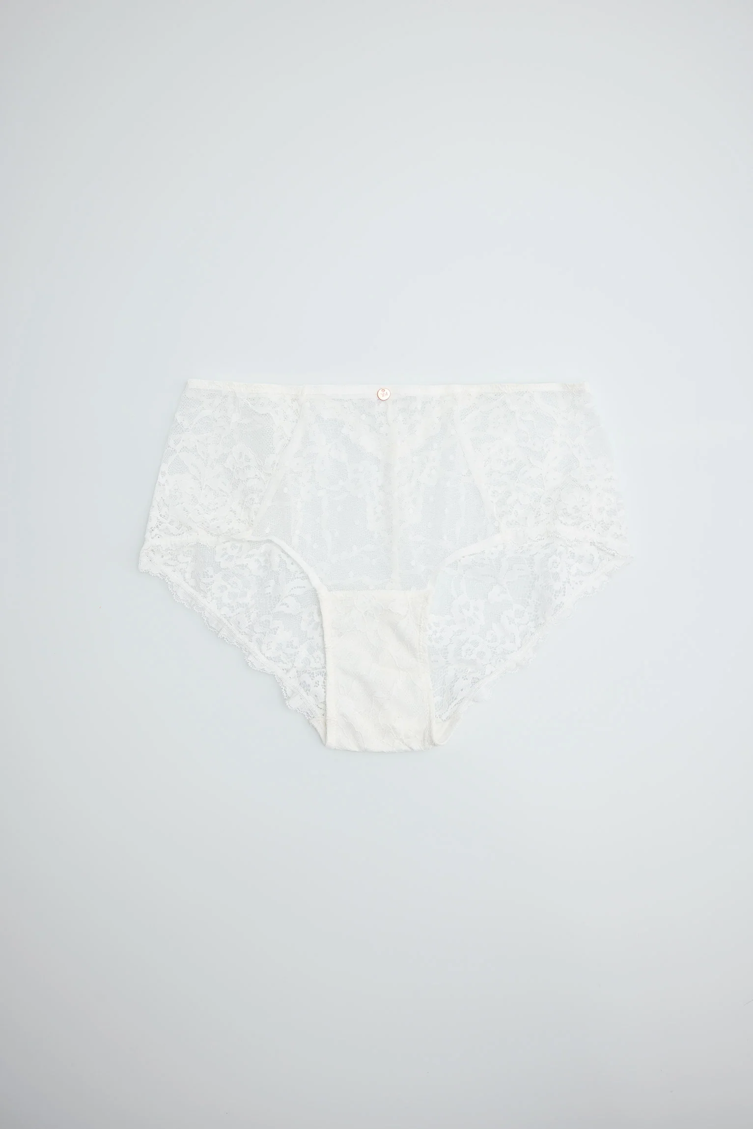 Culotte haute maxi lingerie ivoire - Image 4