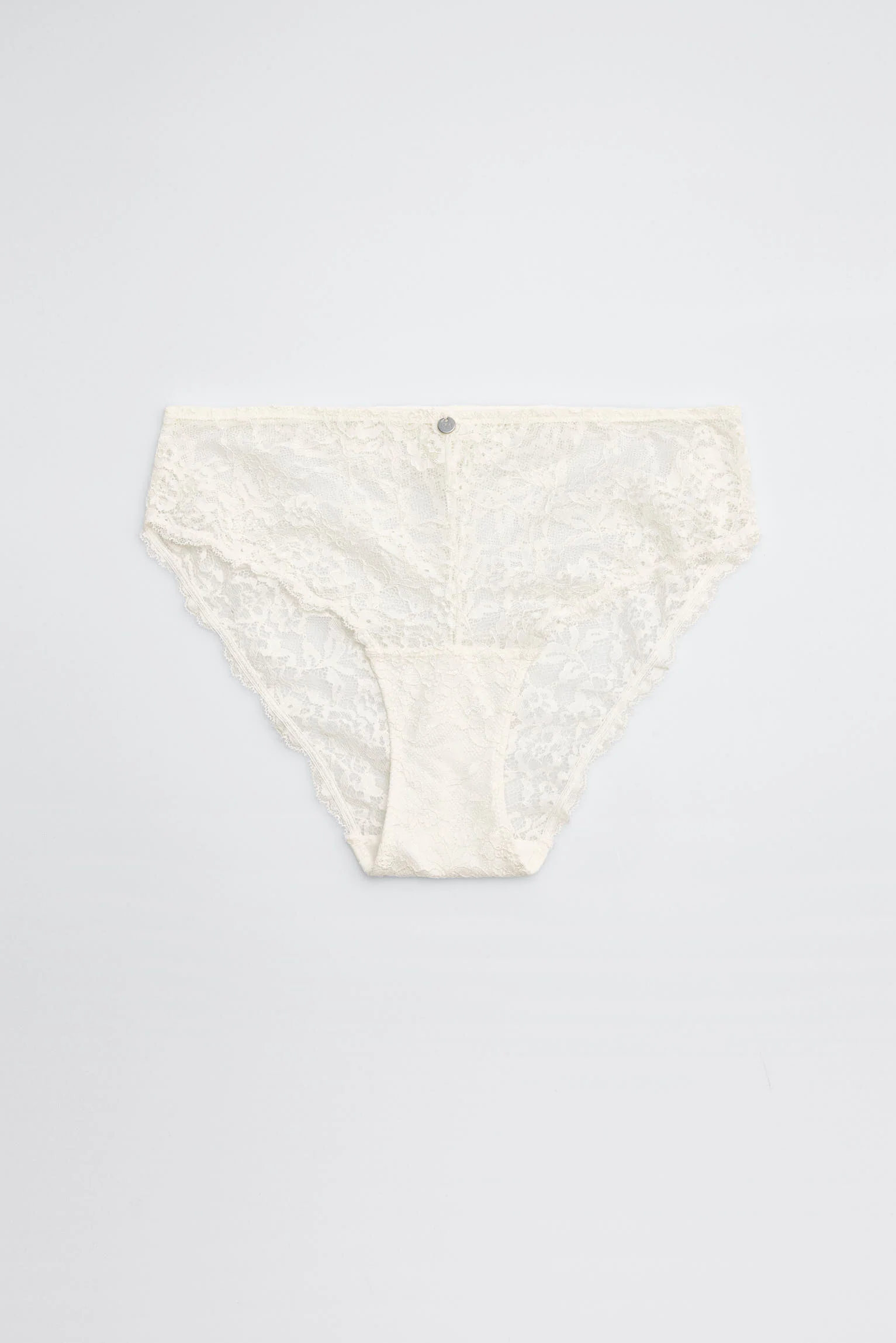 Culotte midi dentelle ivoire - Image 5