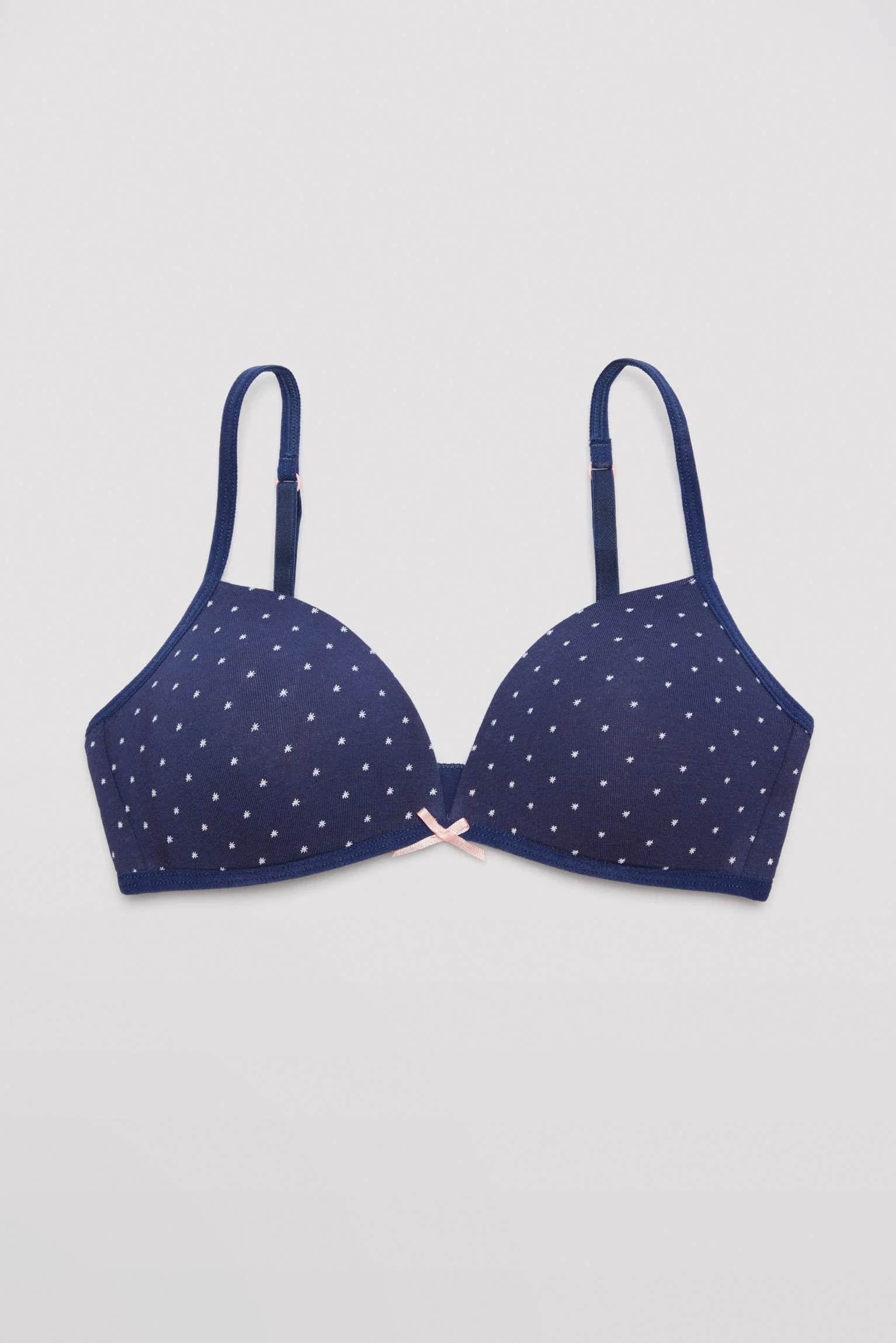Ensemble soutien-gorge et culotte en coton motif étoile - Image 2