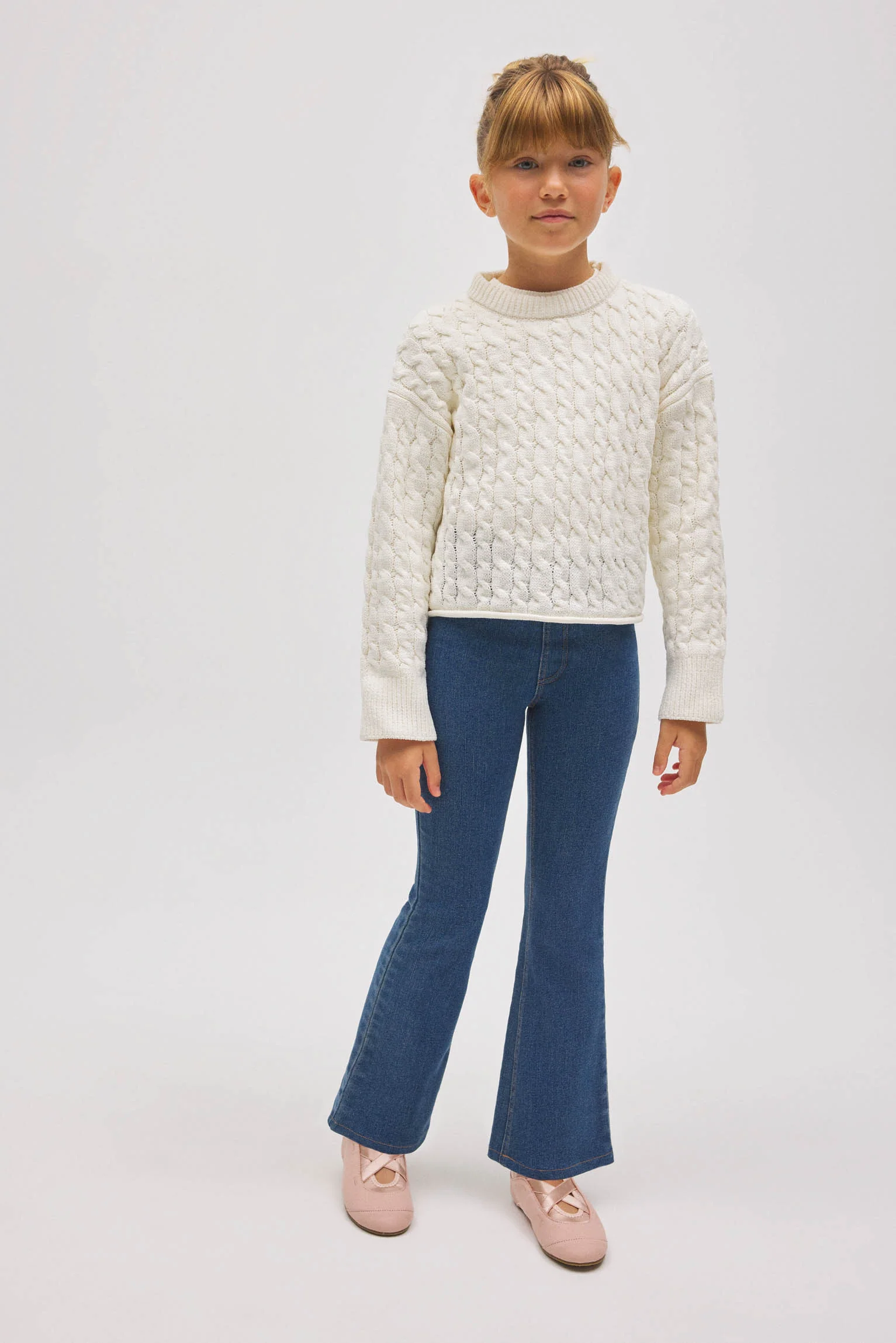 Jeans évasés pour filles - Image 3