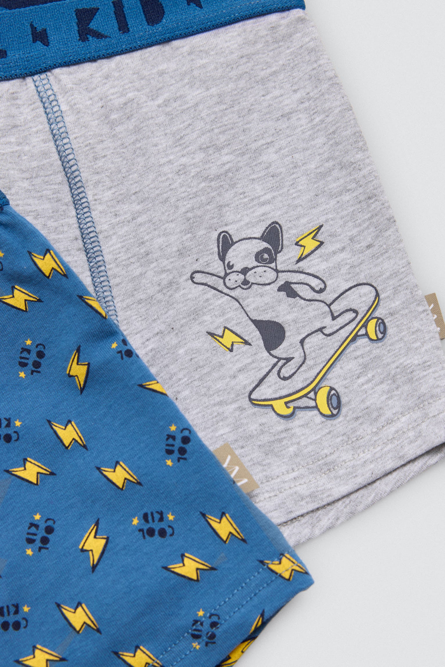 Lot de 2 boxers enfant en coton imprimé par Kids Cool Kid - Image 2
