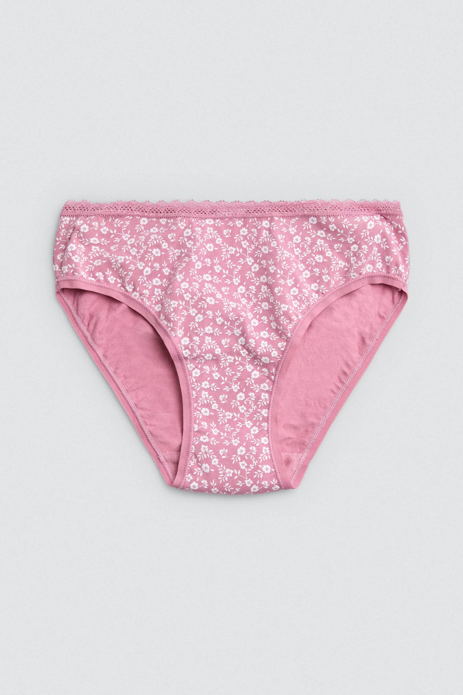 Lot de 2 culottes midi imprimées roses - Image 7