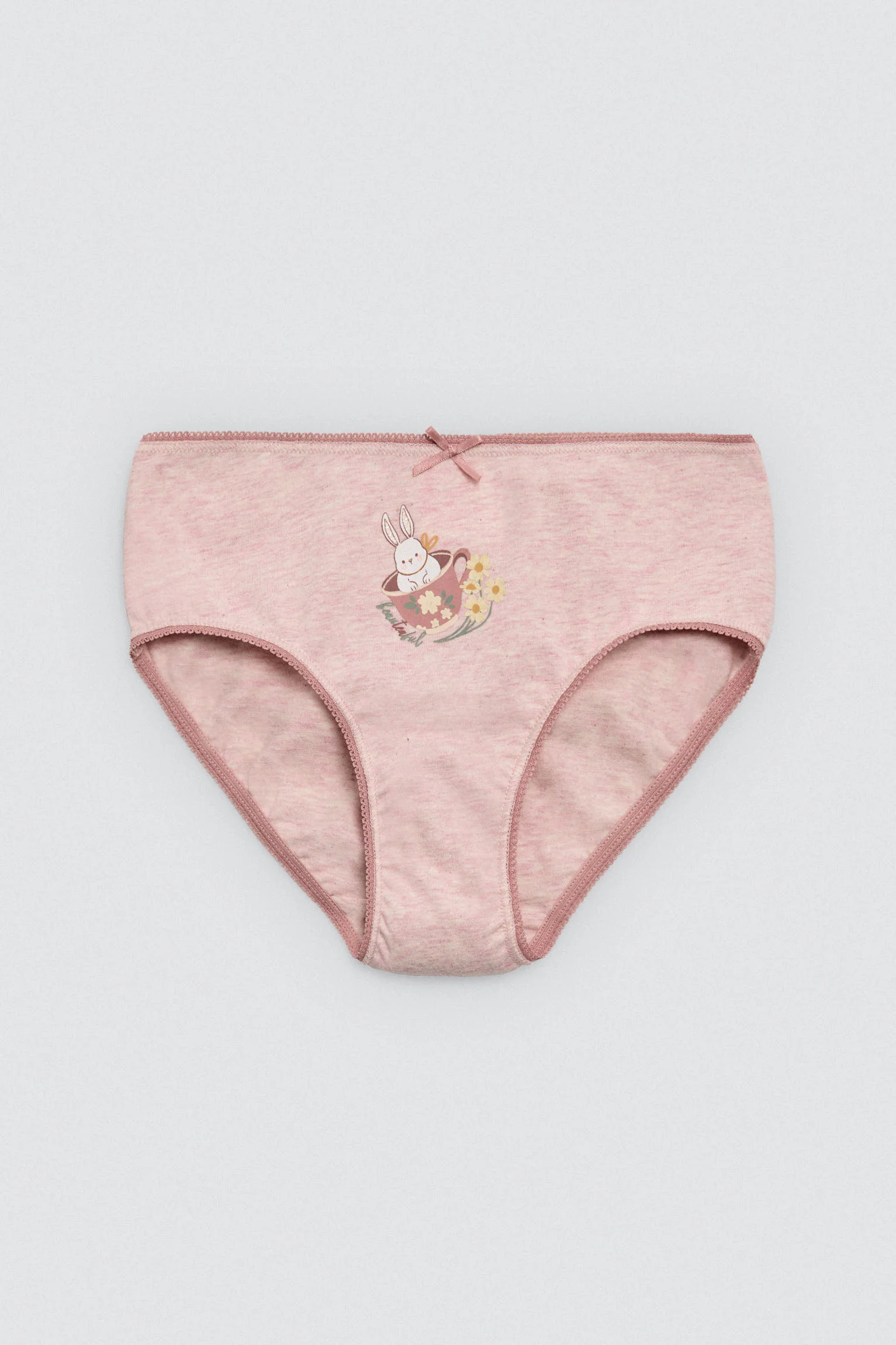 Lot de 2 culottes enfant en coton imprimé Tea time - Image 3