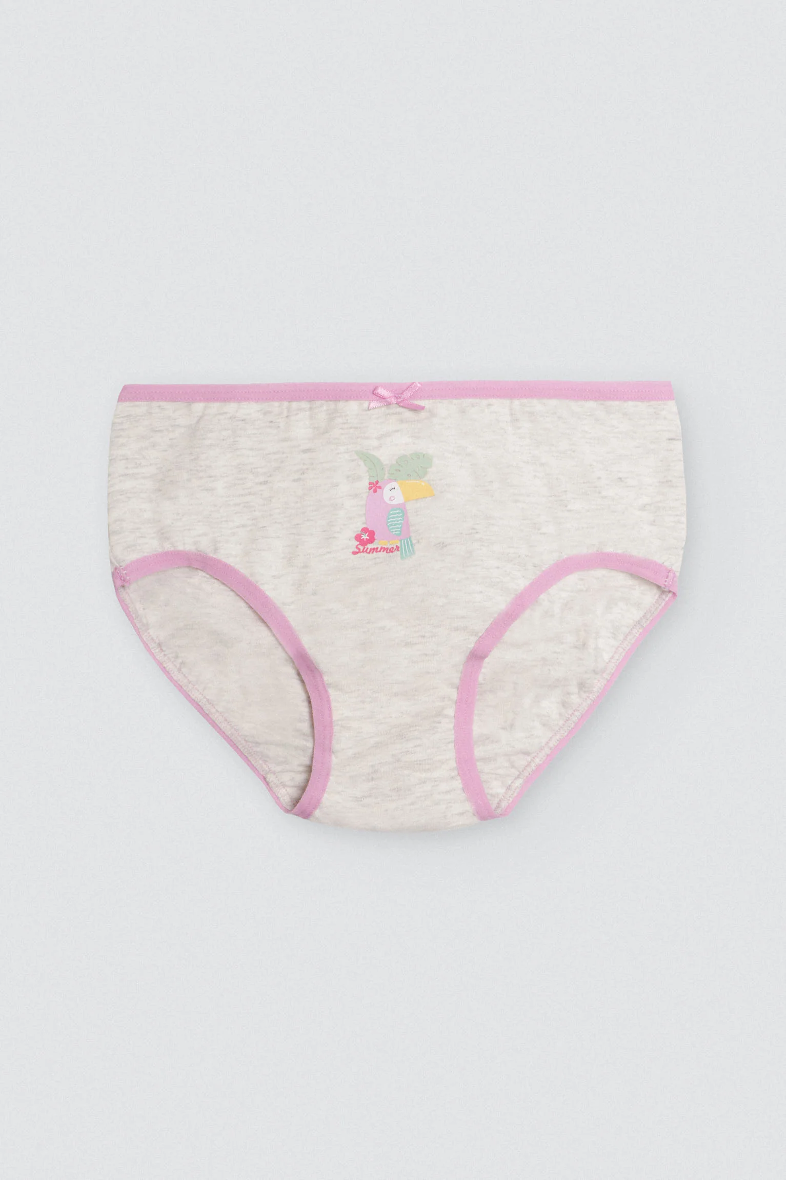 Lot de 2 culottes fille en coton imprimé toucan - Image 3