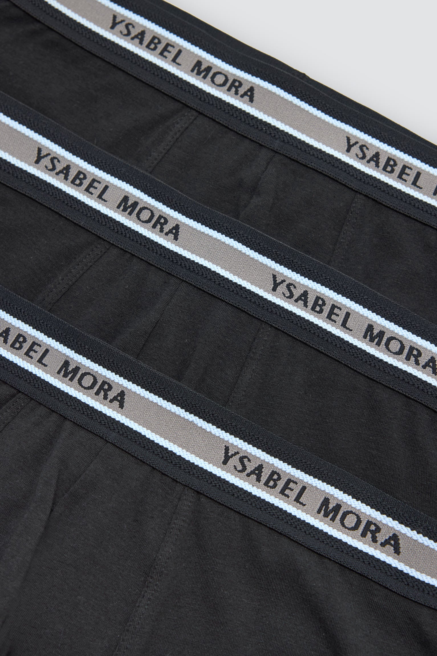 Lot de 3 boxers noirs basiques unis - Image 7