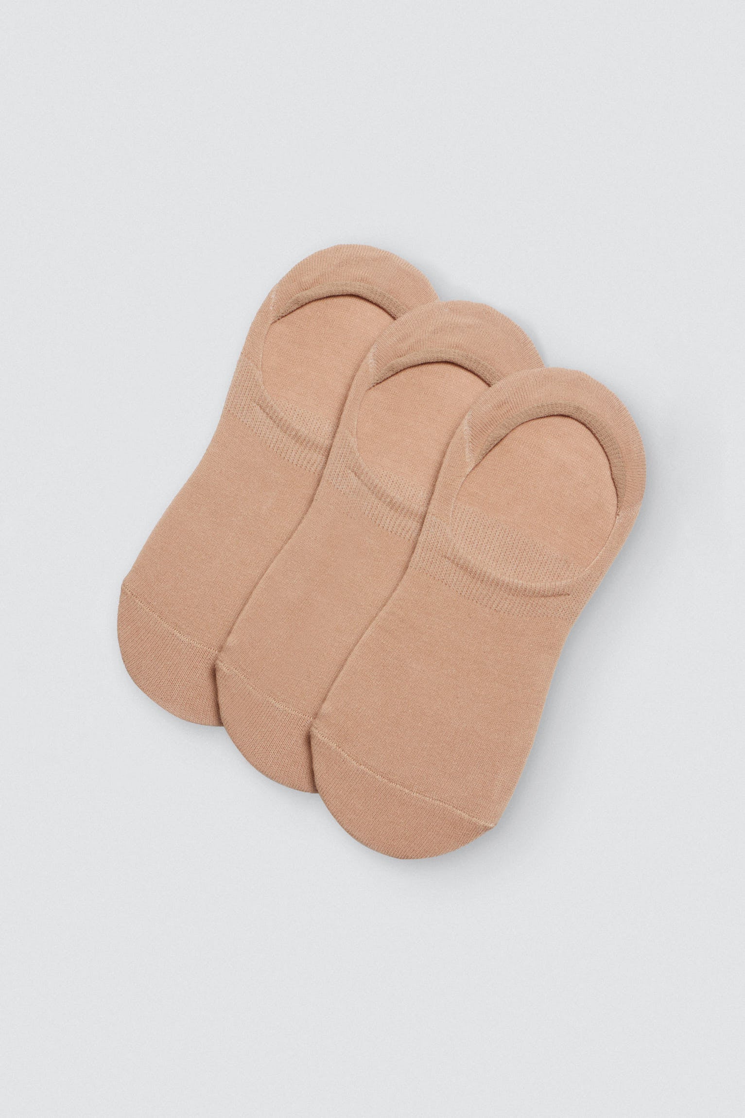 Pack de 3 pinkies unisexes beiges - Image 3