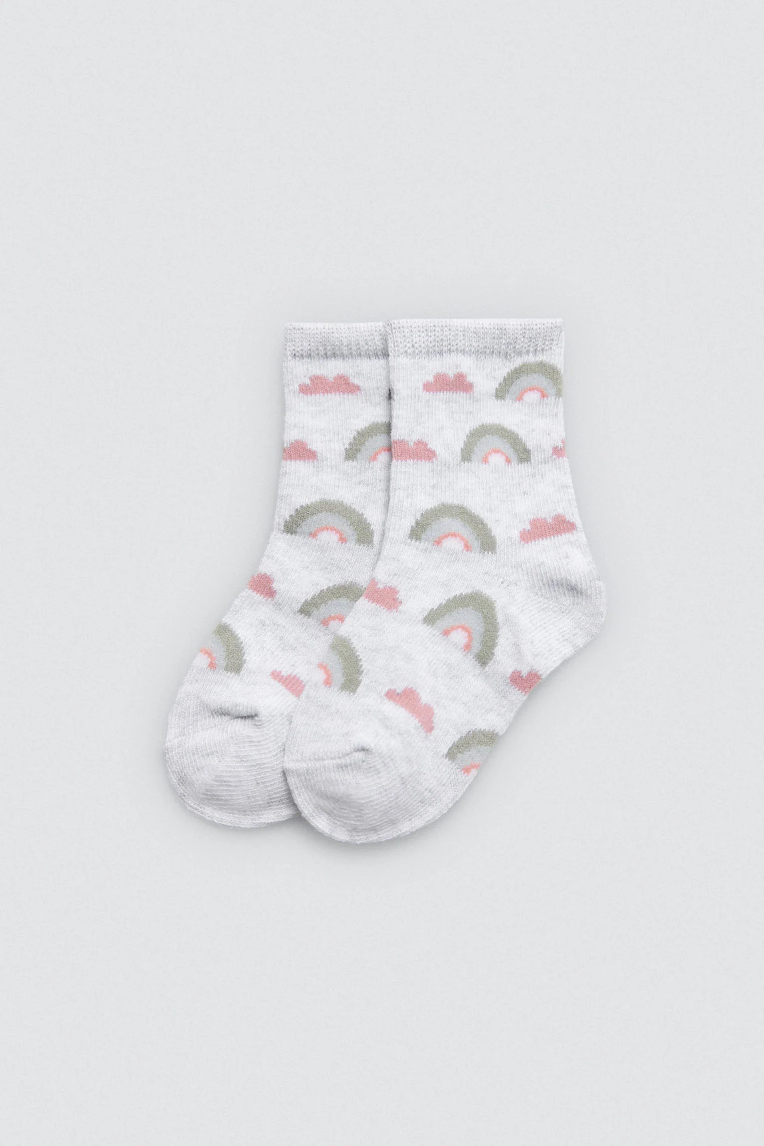 Lot de 4 chaussettes bébé imprimées Rainbowland - Image 8