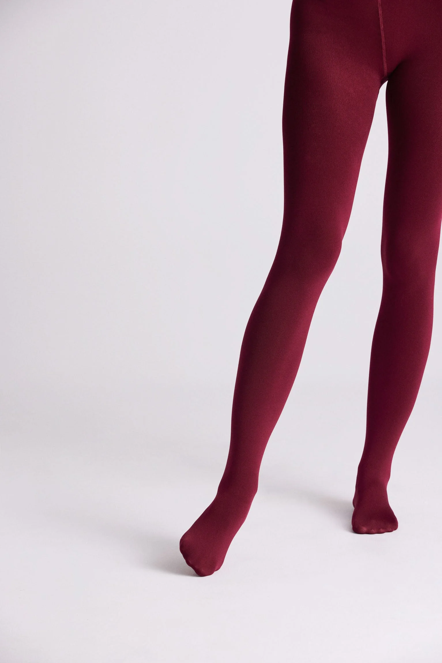 Collant thermique marron 140 deniers - Image 2